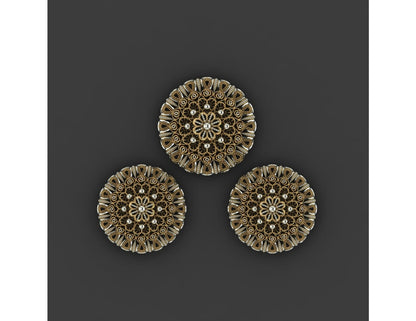15  Pakistani Style Pendant Sets STL Files